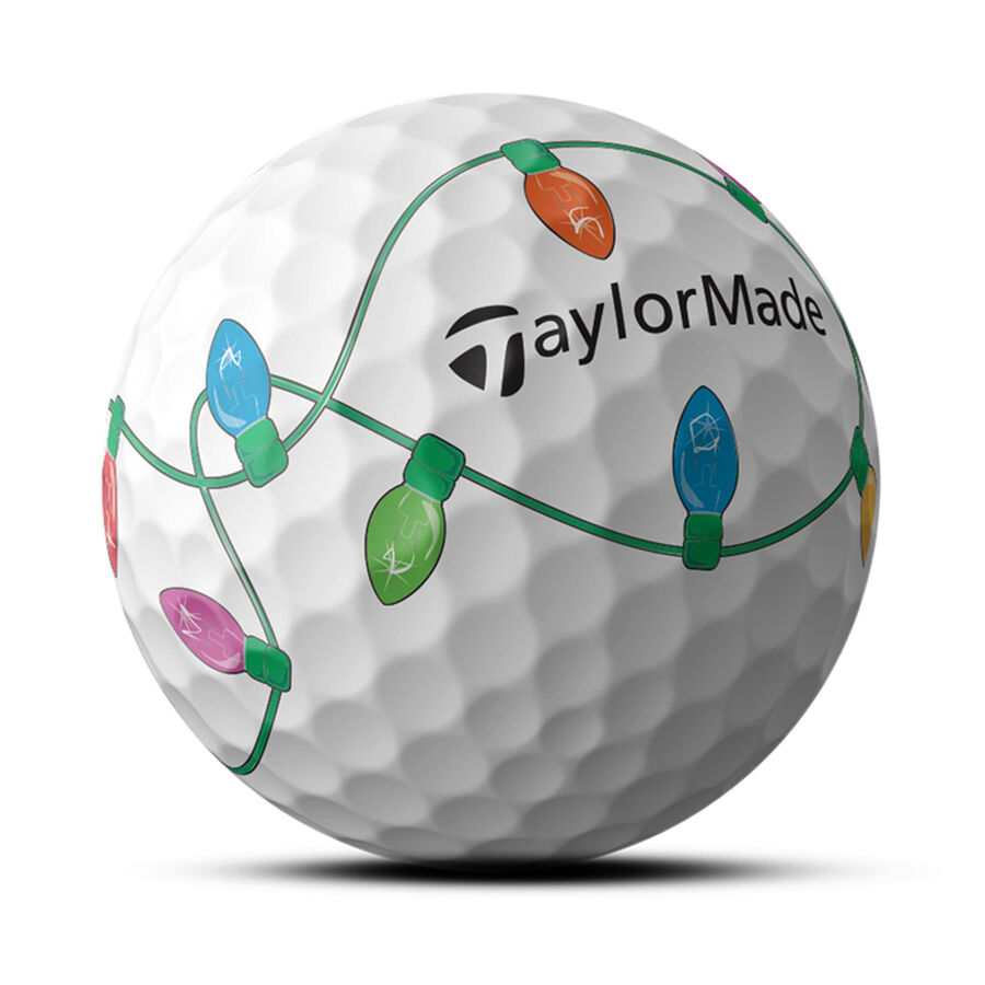 TP5 Stripe Holiday Golf Balls