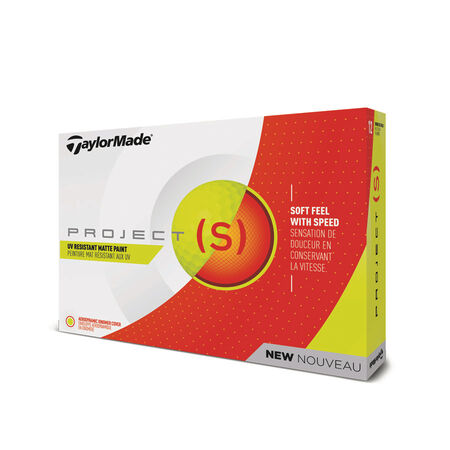 Project (s) Matte Yellow Golf Balls