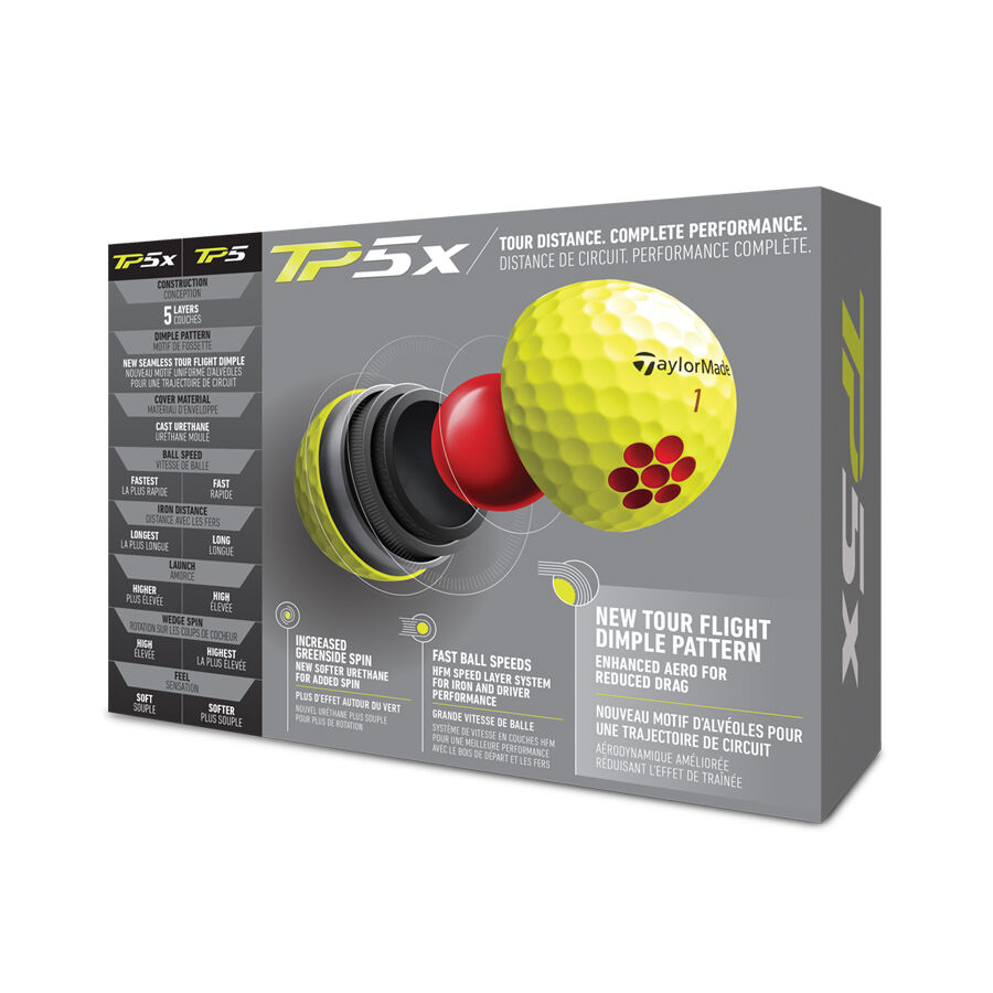 TP5x Yellow Golf Balls image number 2
