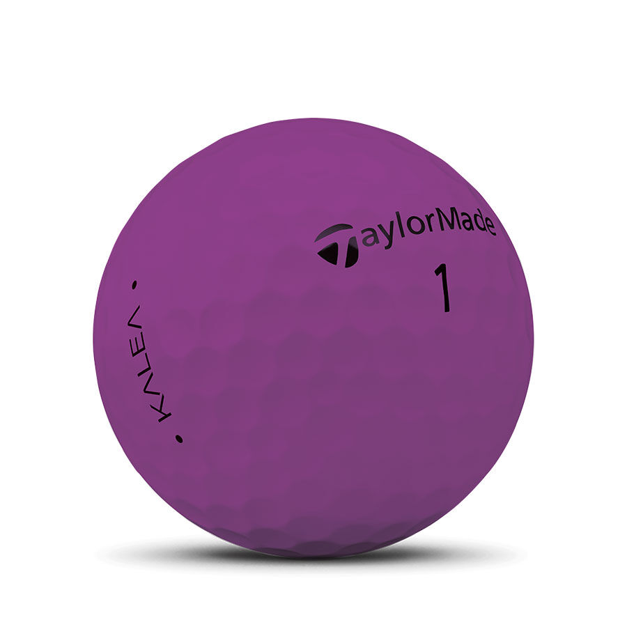 2019 Kalea Matte Purple Golf Balls image number 1