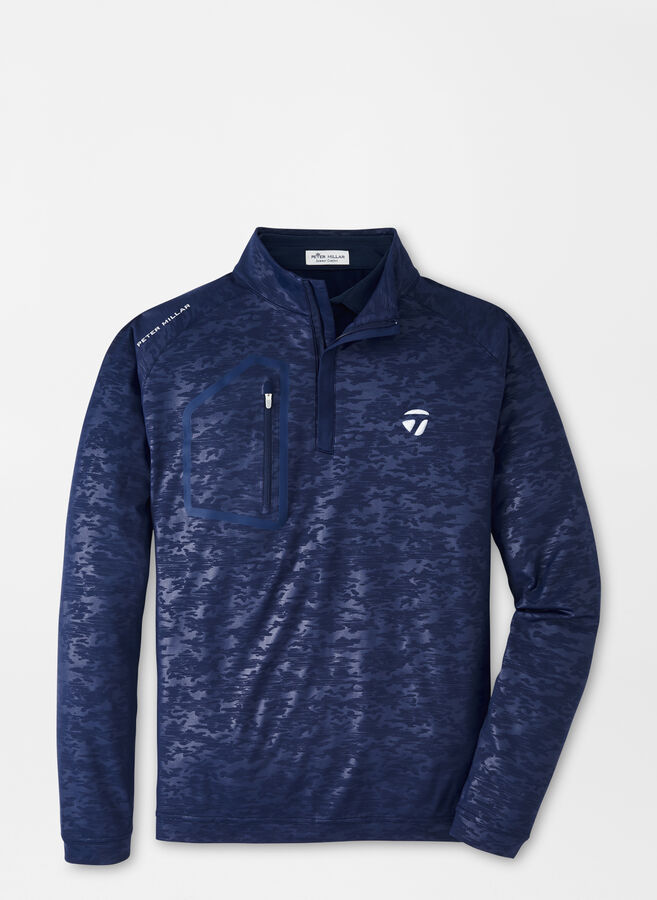 Crown Sport Forge Camo Performance Quarter-Zip image number 0
