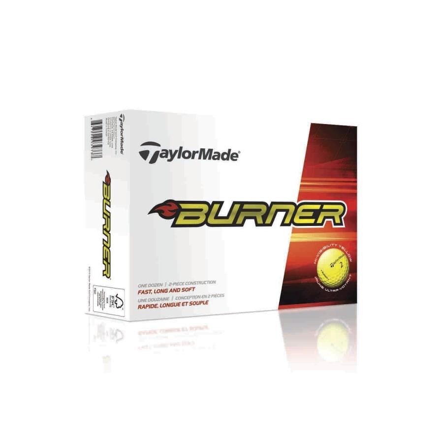 Burner (Yellow) Golf Balls image number 0