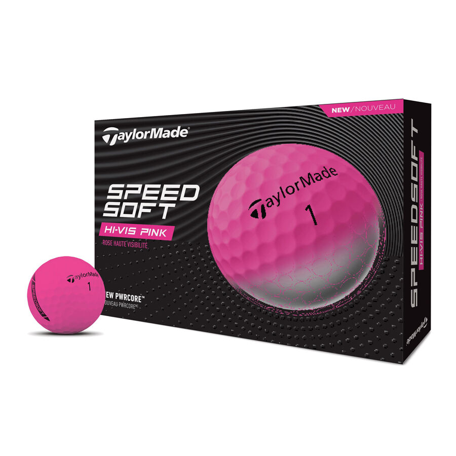 TaylorMade SPEED SOFT INK ピンク4ダース TaylorMade Speed Soft Ink Golf Balls Pink - O'Dwyers Golf Store