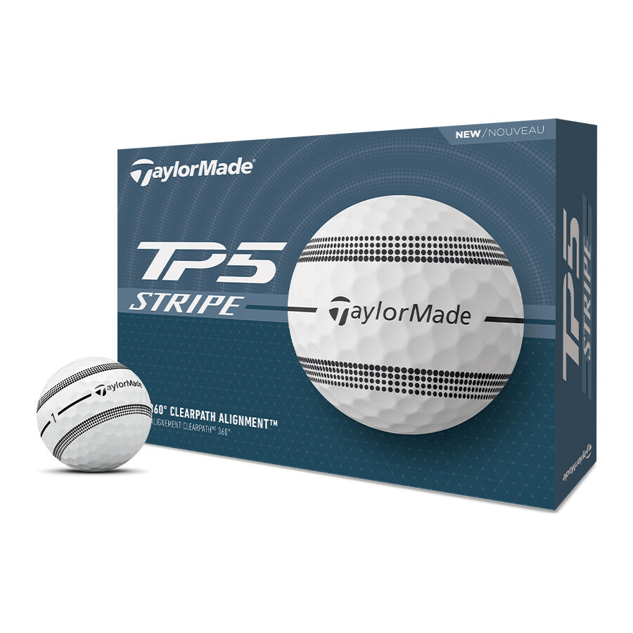 TP5 Stripe Golf Balls image number 0