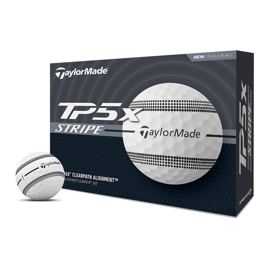 TP5x Stripe Golf Balls image number 0