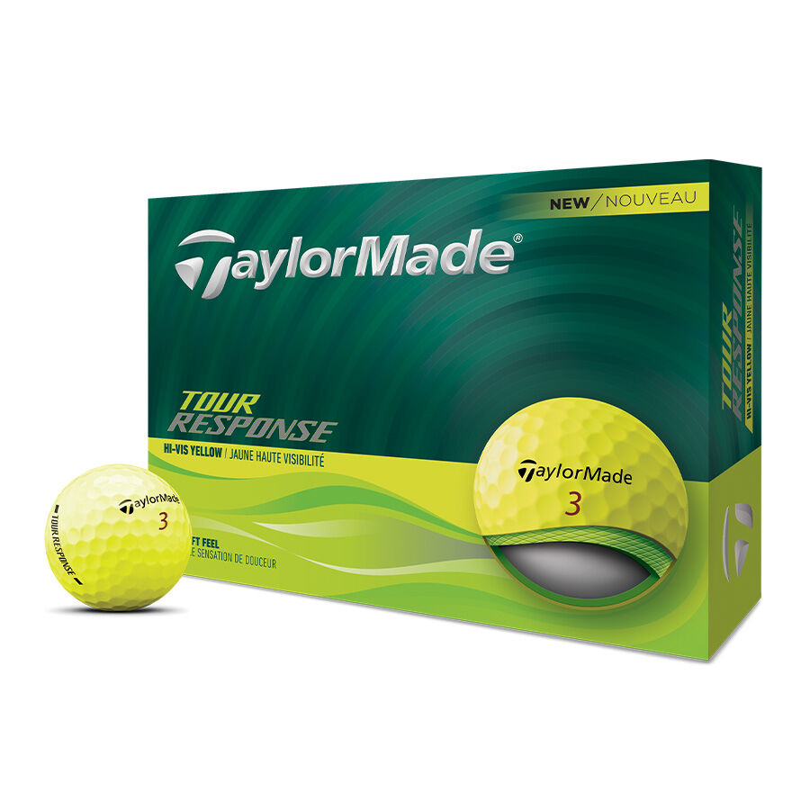 Tour Response Yellow Golf Balls image number 0