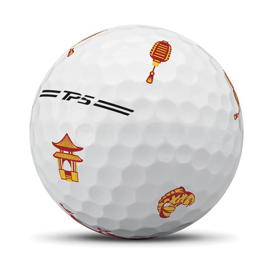 【限定品】テーラーメイドTP5xStripe Chinese New Year TP5/TP5x pix Lunar New Year Golf Balls