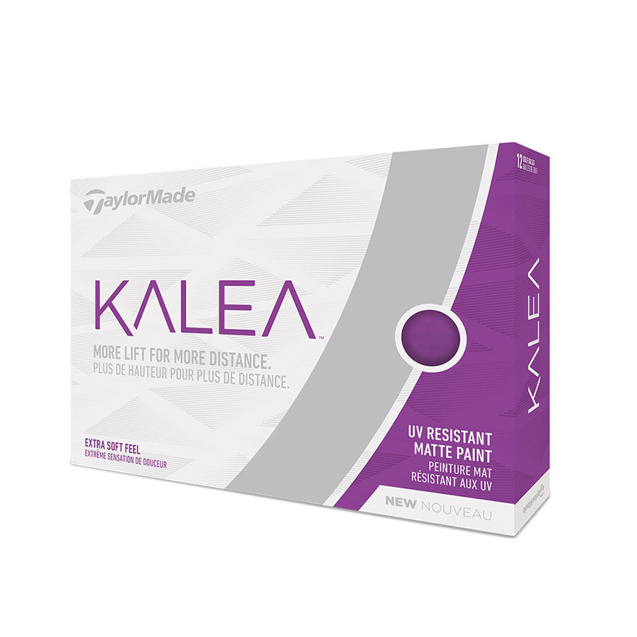 2019 Kalea Matte Purple Golf Balls image number 0