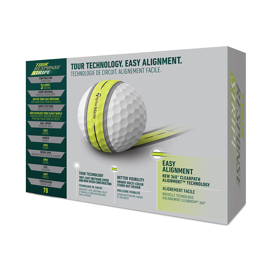 Tour Response Stripe Golf Balls Multipack image number 5