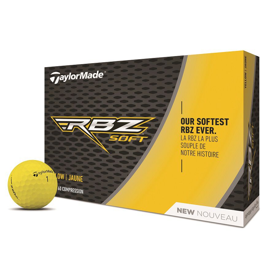 RBZ Soft Yellow Golf Balls image number 0