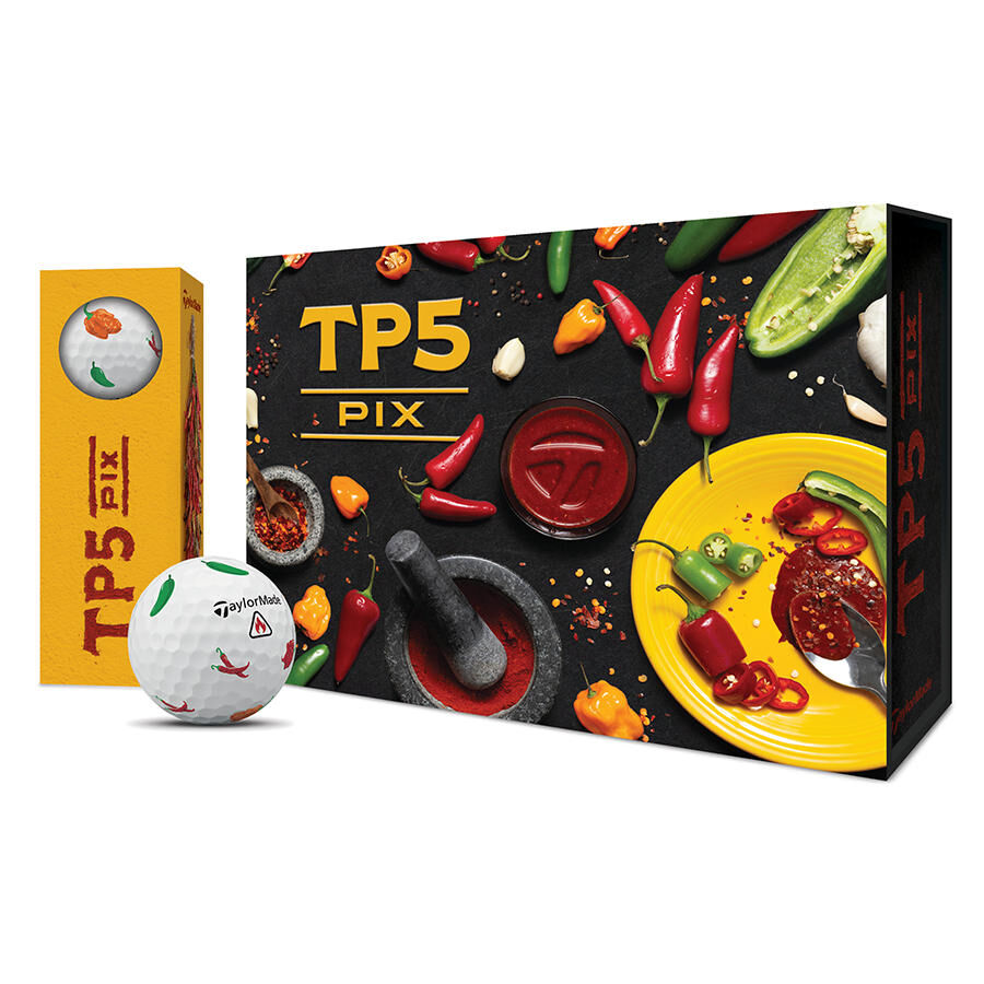 Amazon.com : TaylorMade TP5 pix 2.0 Golf Ball, Dozen