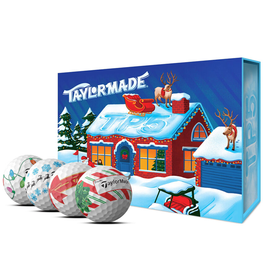 テーラーメイドTP5 PIX HOLIDAY 限定ボール クリスマス TP5 Stripe Holiday Golf Balls