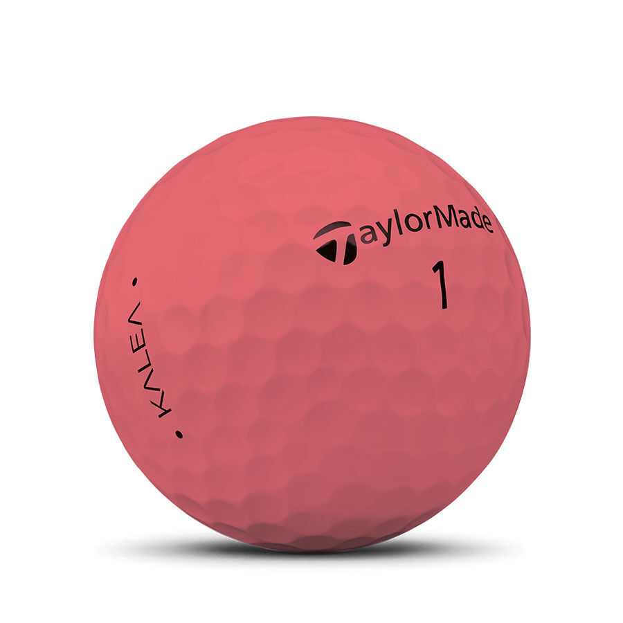 2020 Kalea Matte Peach Golf Balls image number 1