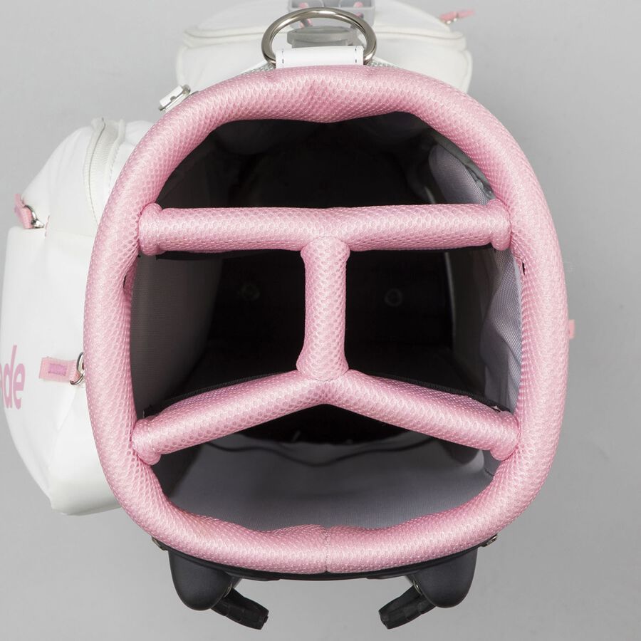 TAYLORMADE ピンク ゴルフバッグ Taylormade TJ147 23FW Circle T Caddy Bag Pink Caddy Bag