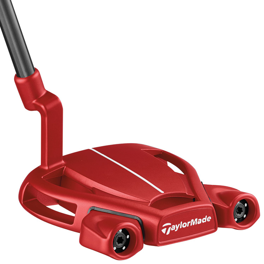BRIEFING GOLF MS TOUR HIGH NECK（RED／M） TaylorMade Spider Tour Red L Neck Golf Putter with sightline