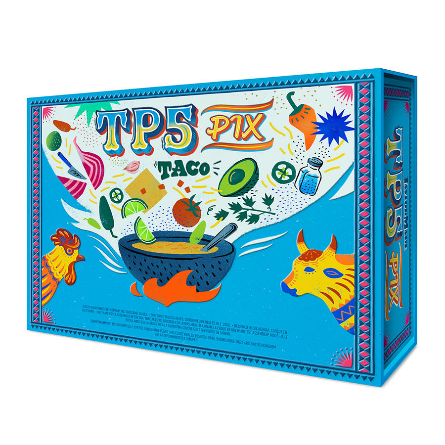TaylorMade TP5 pix Taco Golf Balls 2024 - Carl's Golfland